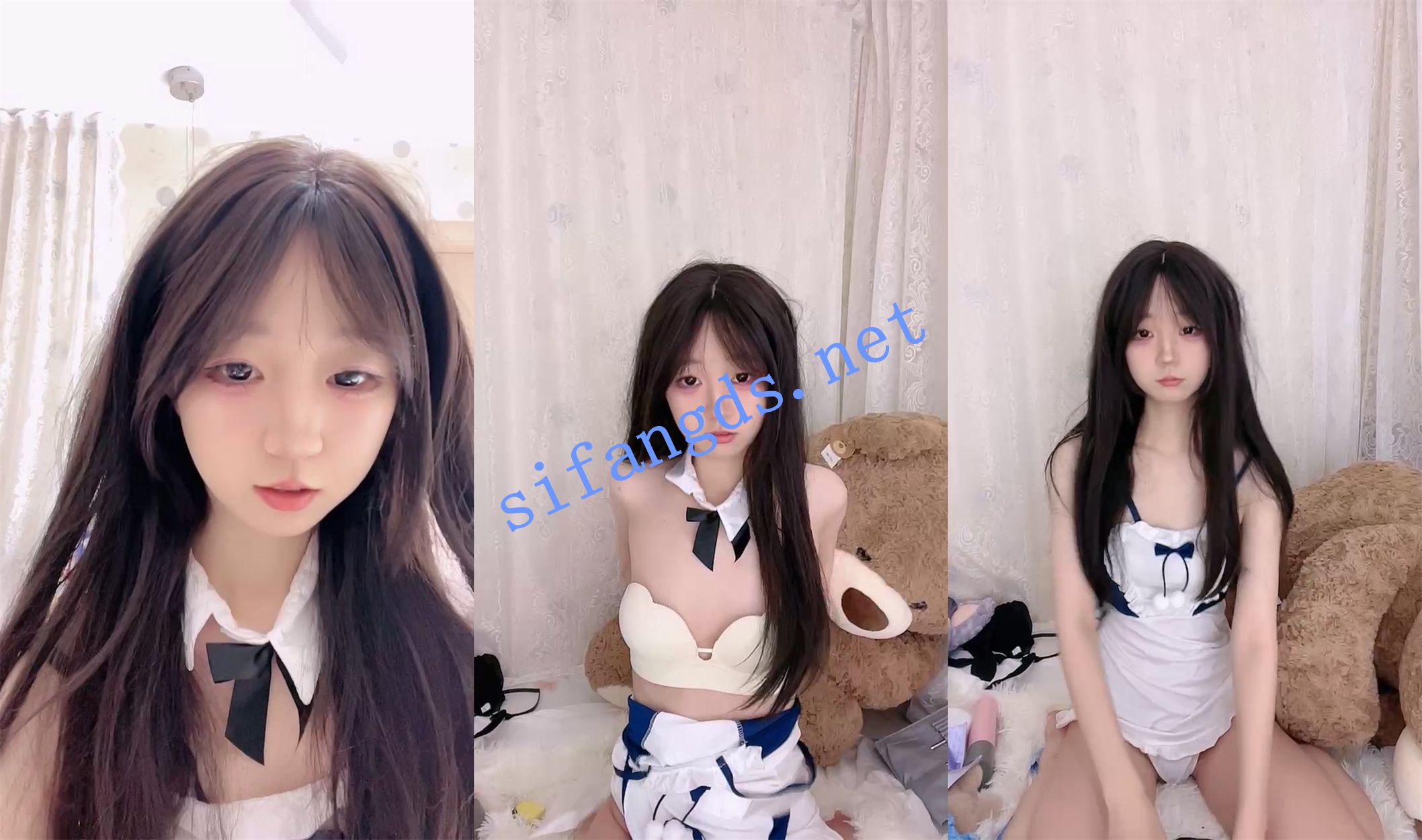 新人学妹 绿专黄！【05洛丽塔】可爱娃娃脸 妙曼身材 抠逼！
