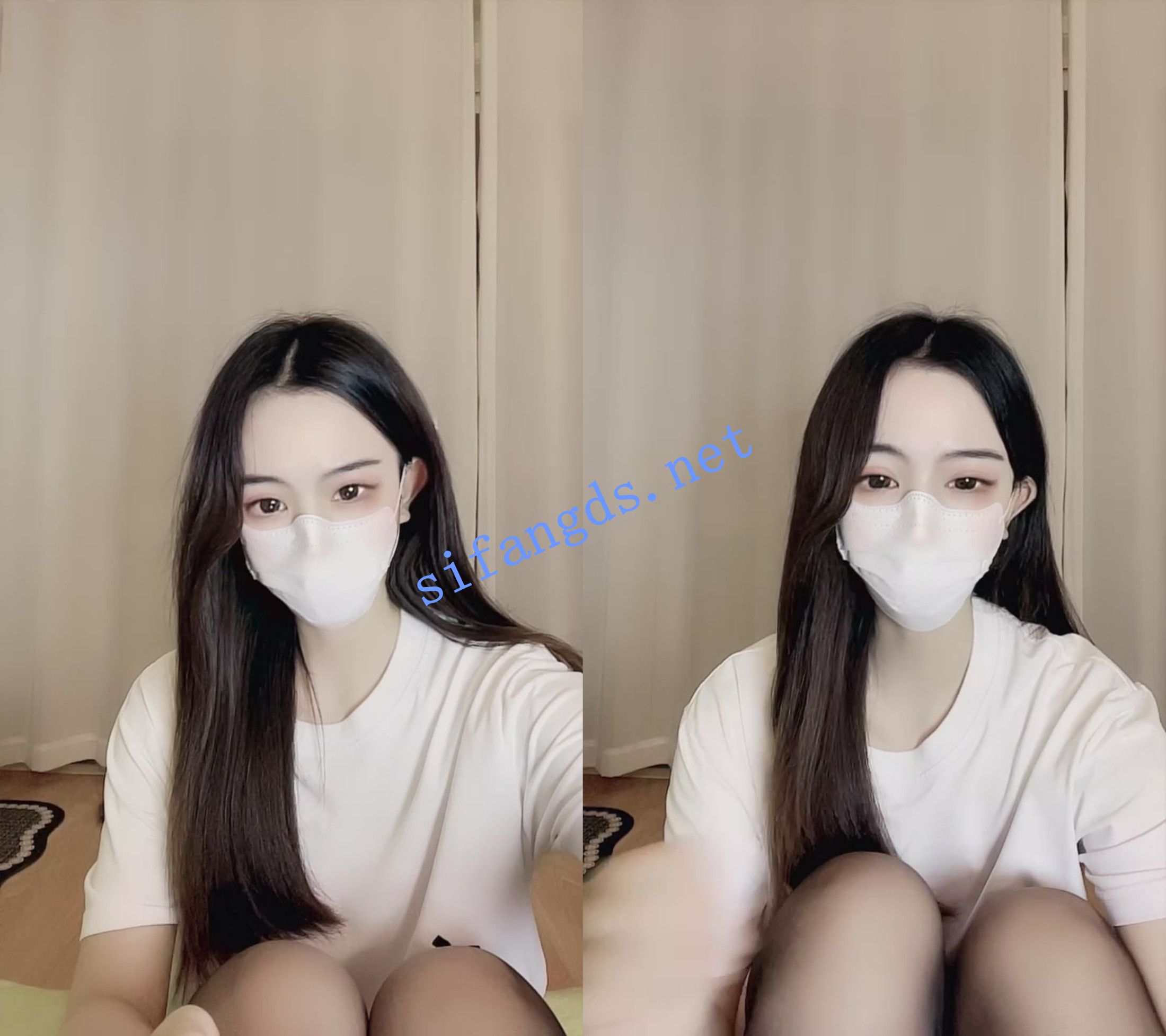 ██极品新人~【一枝鱼】戴着口罩都感觉很漂亮，收费大秀