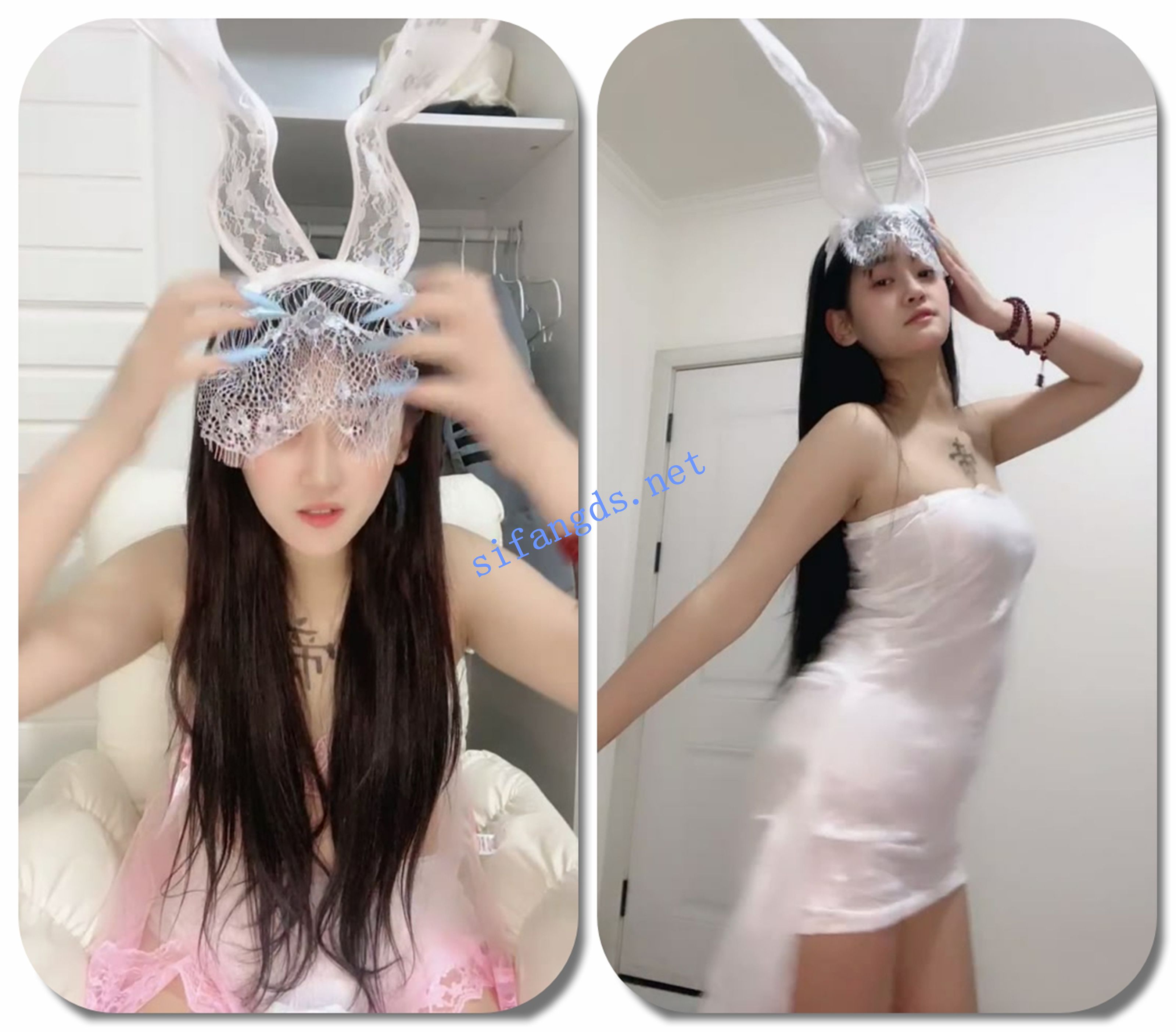 ██尤物啊！尤物~【晴晴大小姐】大咪咪，兔耳朵可爱极了