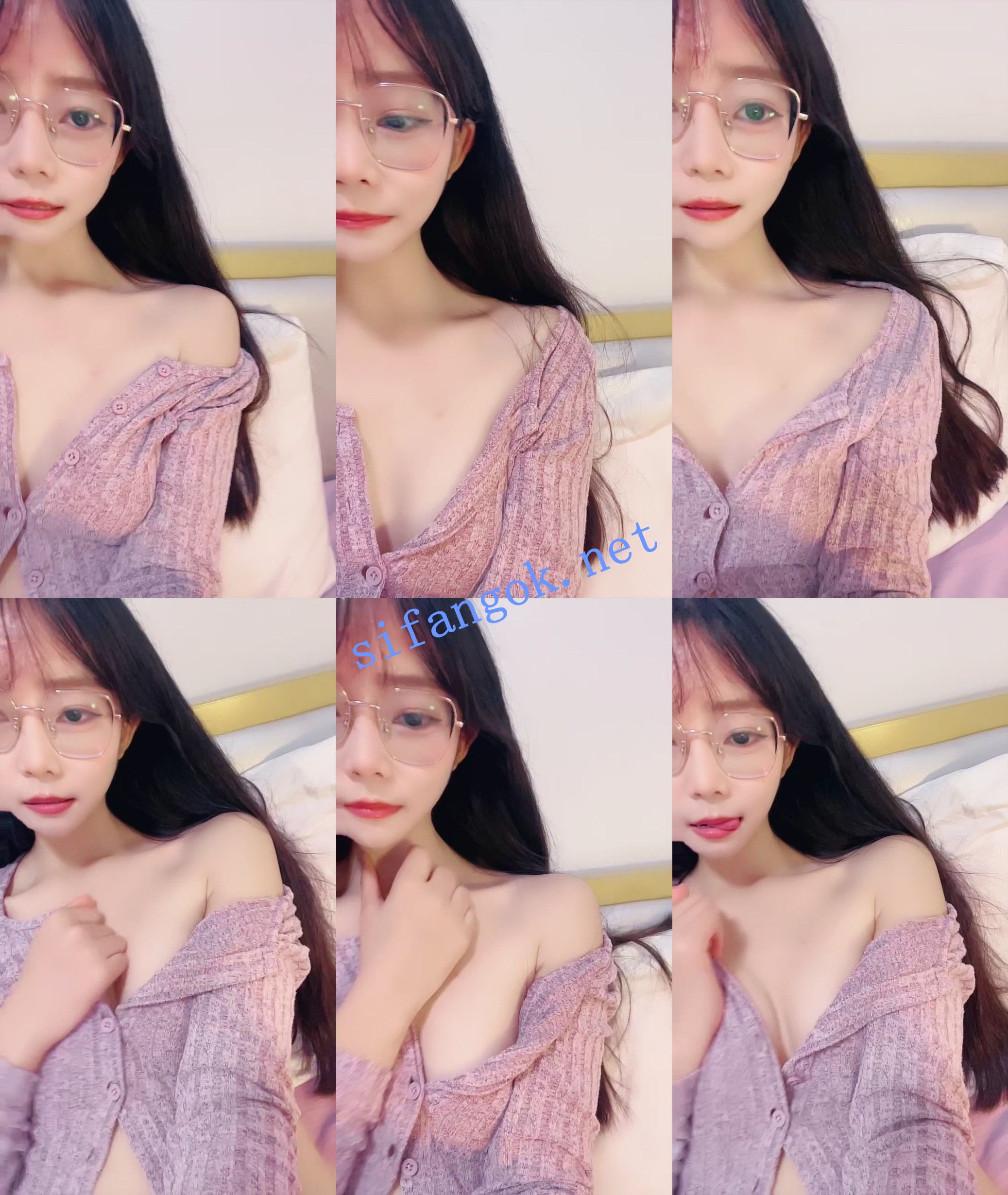 ️超乖眼镜学妹【甜饱兔子】蜜臀小鲍鱼好嫩~~道具自慰！