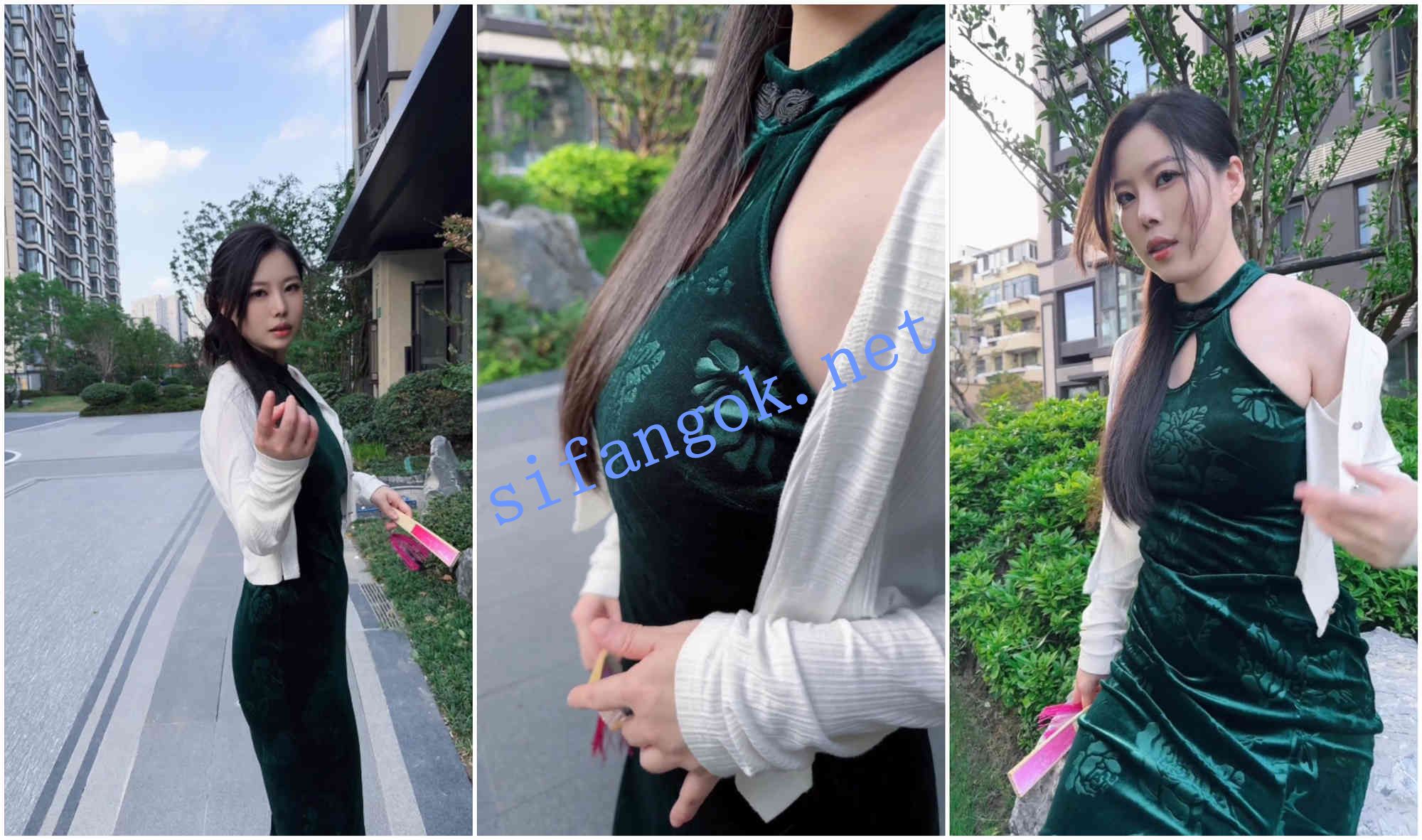 秀人网 白茹雪不上架私购 大尺度漏点作品 绿色旗袍！