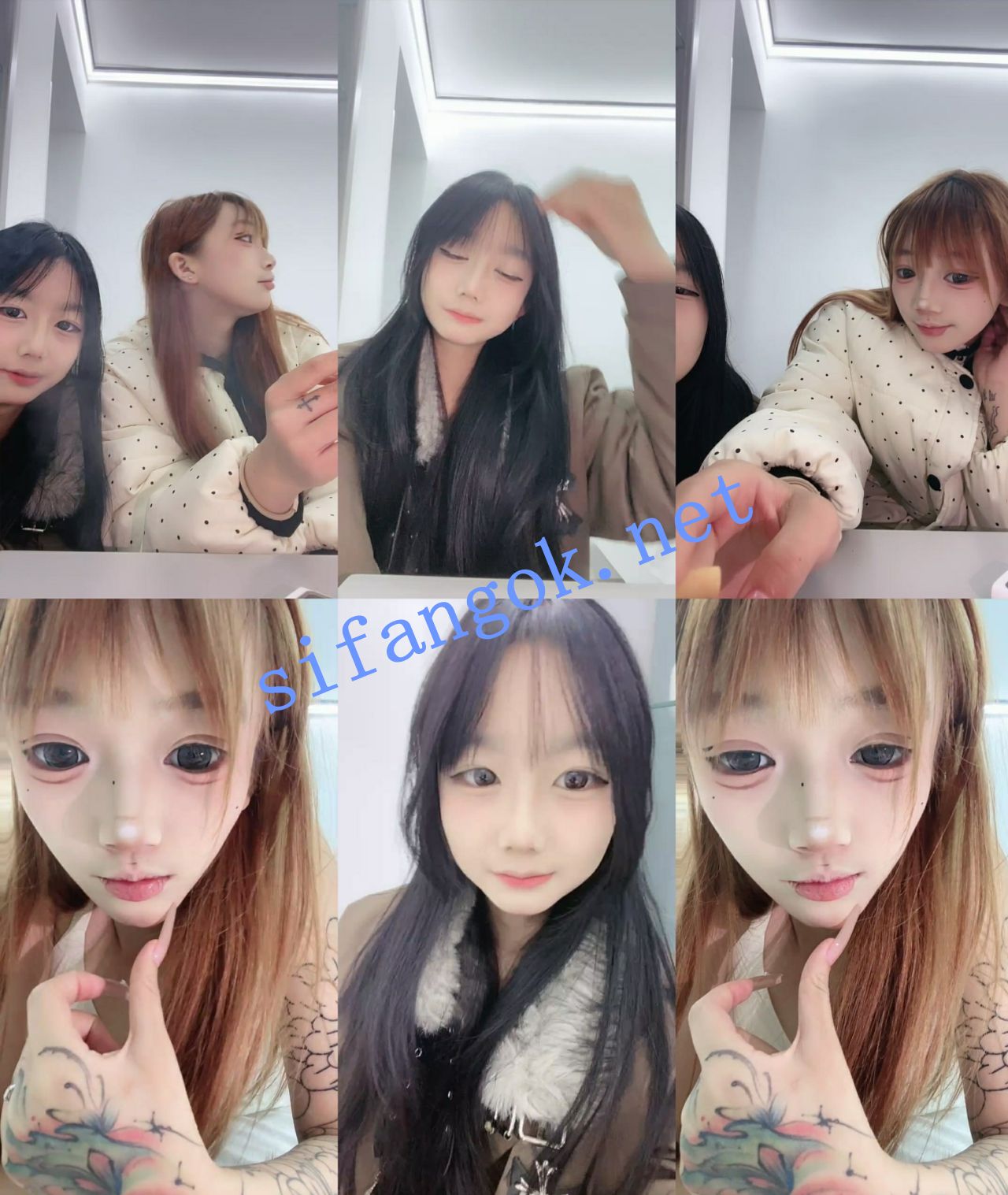 新极品姐妹花！~【刚满18岁耶】纯天然美鲍扣穴自慰+道具爽~