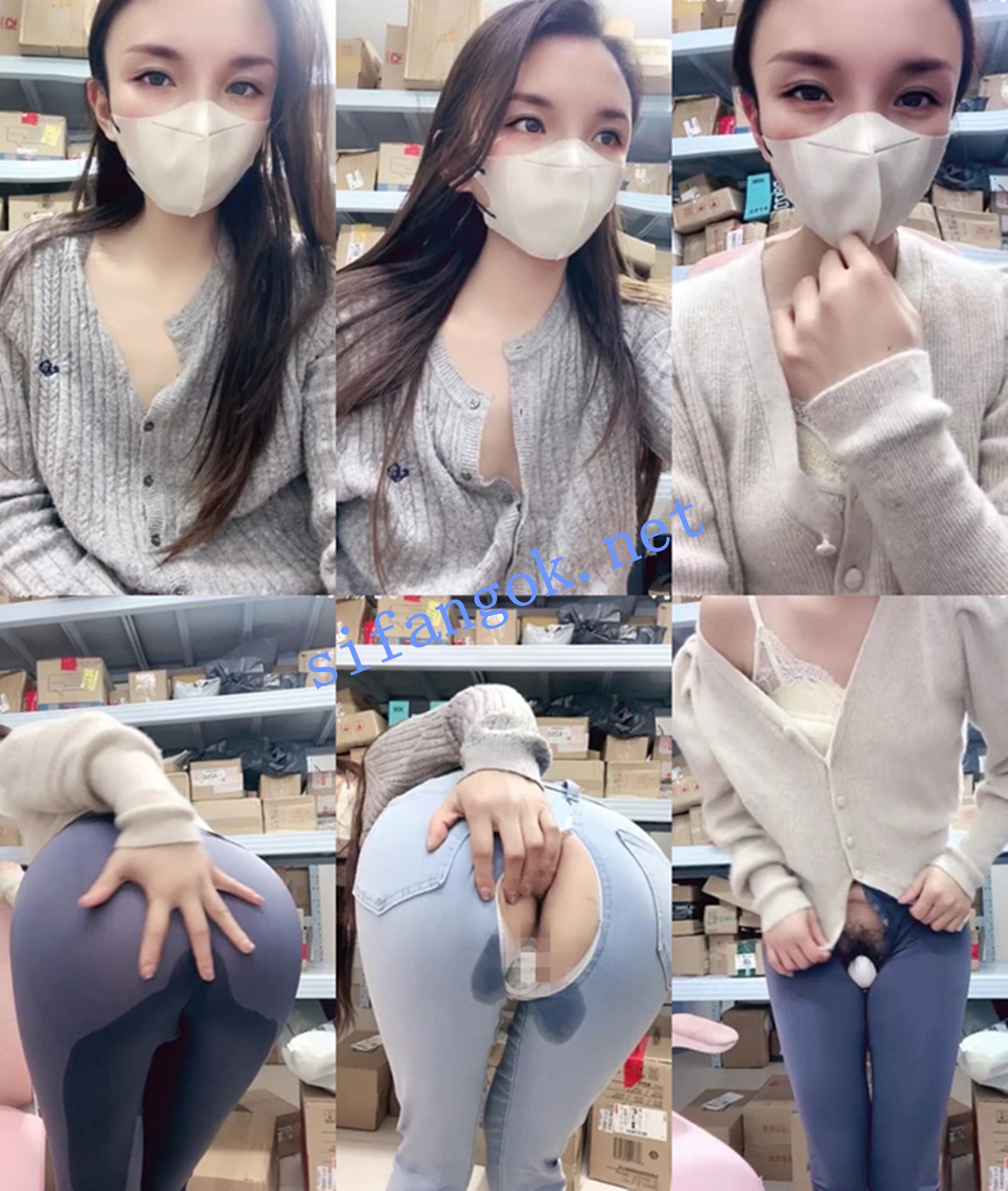 灬御姐女神！【伊一】仓库偷播被干~开档丝袜~自慰爆浆喷水