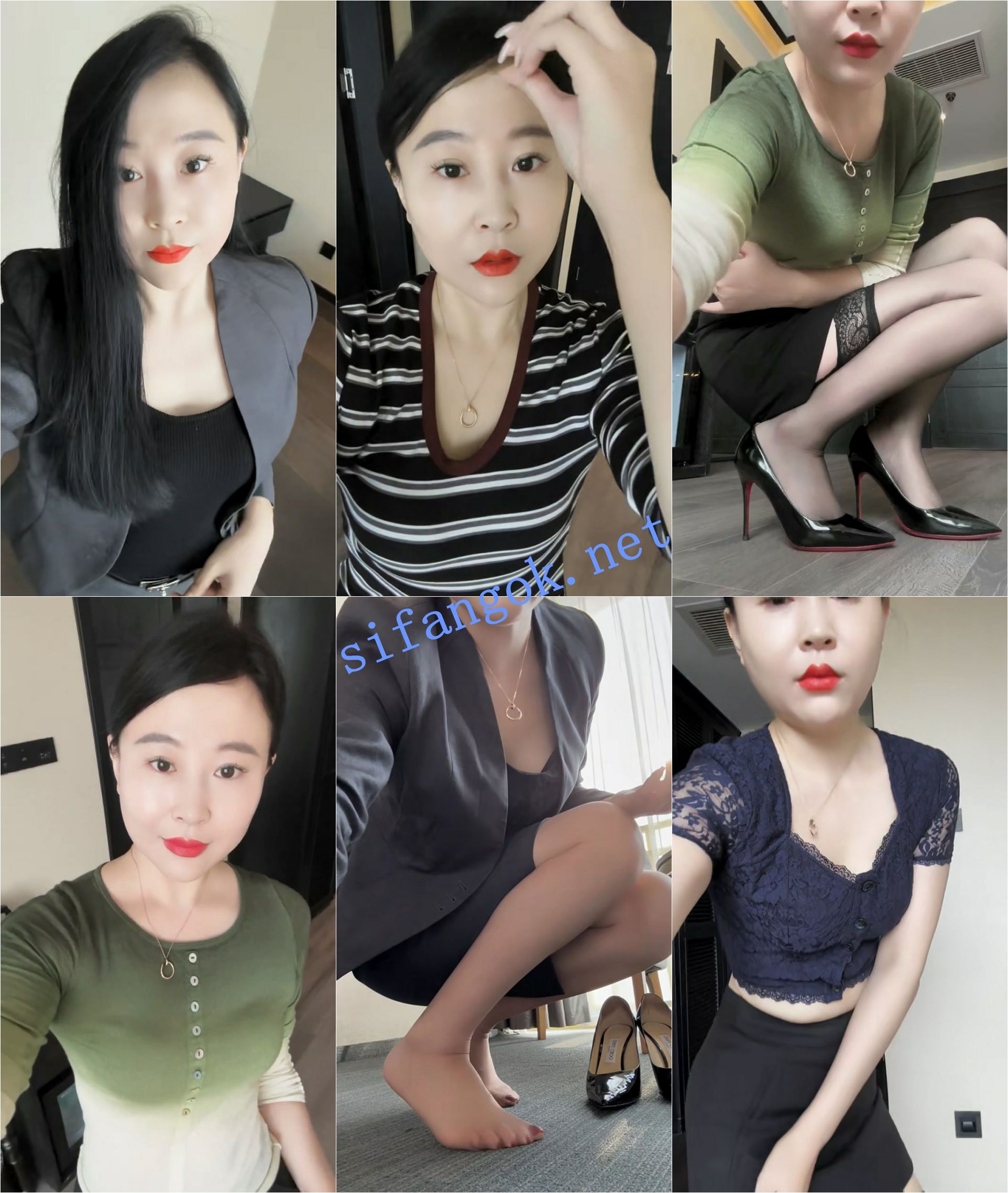 ✅快手 雪碧小阿姨-2 28万粉 高颜大长腿 足交 翘臀后入狂插