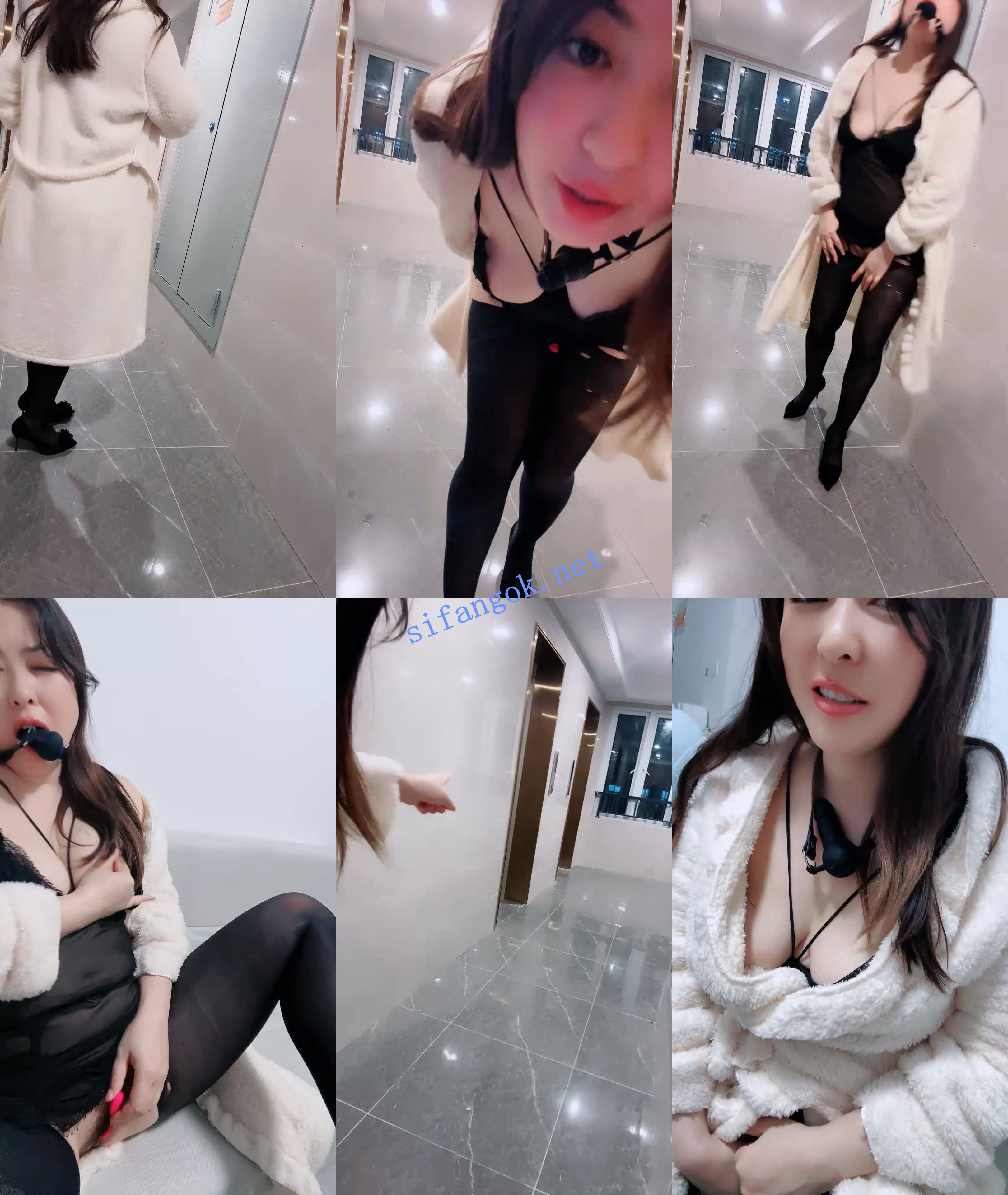 ♆【糖豆好舔】圆润御姐~! 天天沟搭外卖员~门口梯道就开操