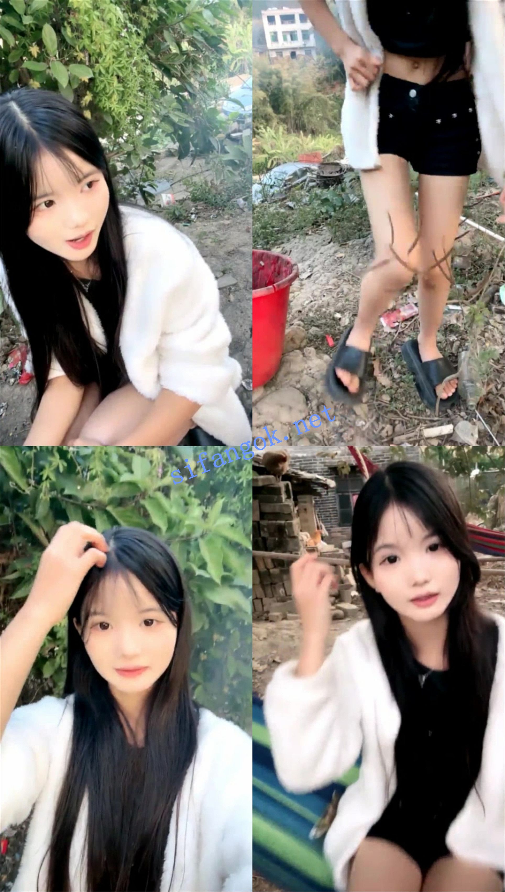 农村小学妹~【07水嫩宝宝】老家裸苯~约大叔开房3p啪啪秀