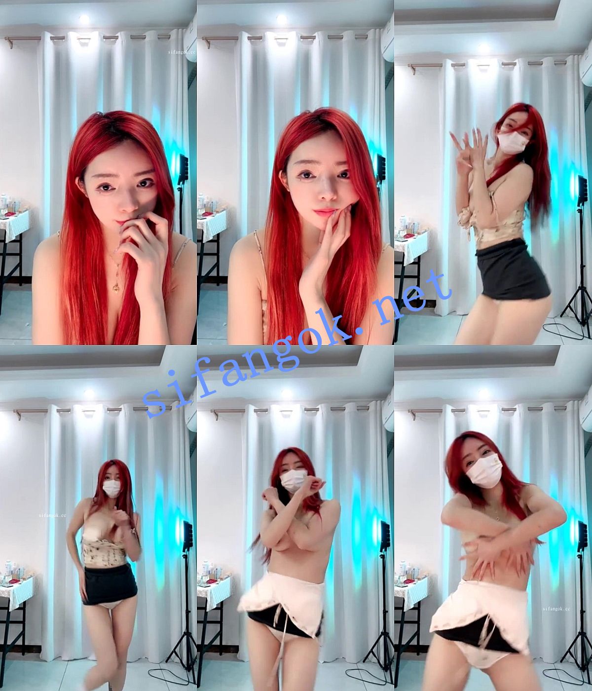 舞姬【星星碎了】虎牙舞姬擦边下海~众筹裸嗨热舞~太顶了