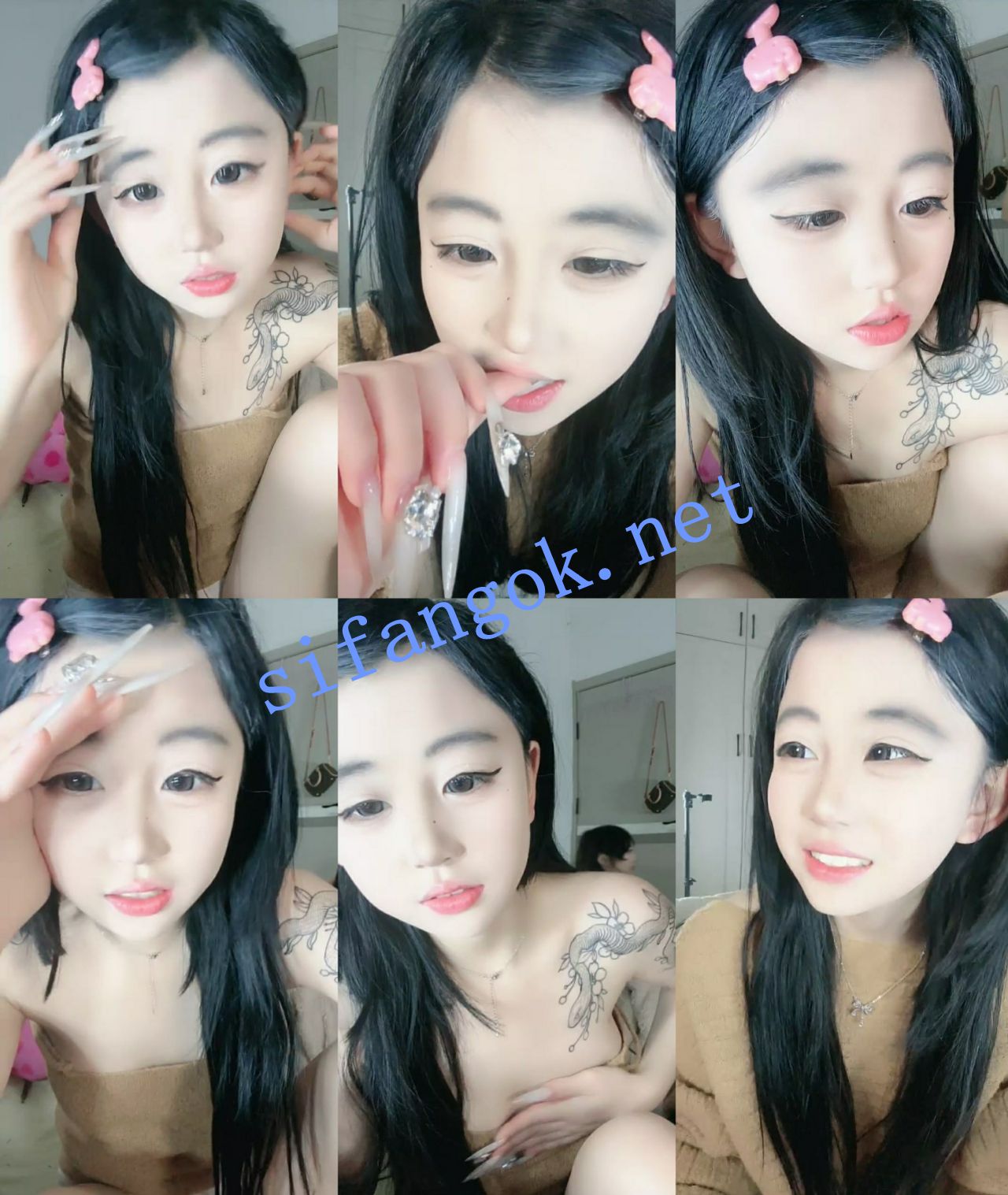 纯天然学妹~【小祺饿了】闺蜜小围入镜双美鲍美穴比坚爽！~