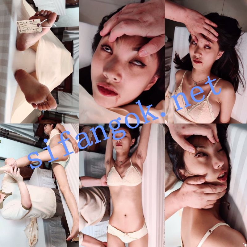 依依冰恋片为情所困美女自杀身亡后被摆弄身体翻眼换衣