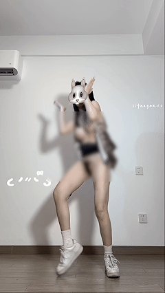 推特西西团队 蚊子 2月VIP年前新上专业动感4K裸舞 顶逼摇-4