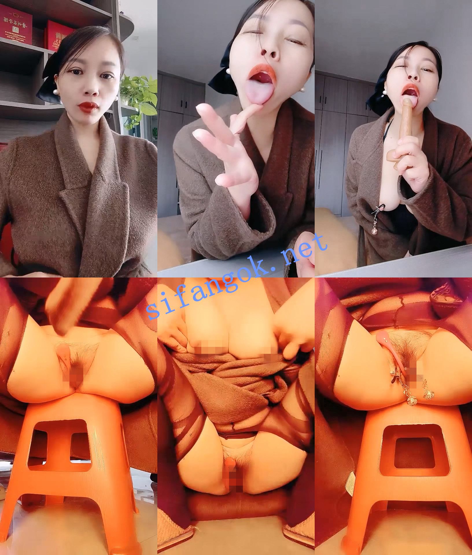 【麦子熟了】熟女骚妇~! 巨乳肥臀~美腿丝袜~跳蛋狂震~2