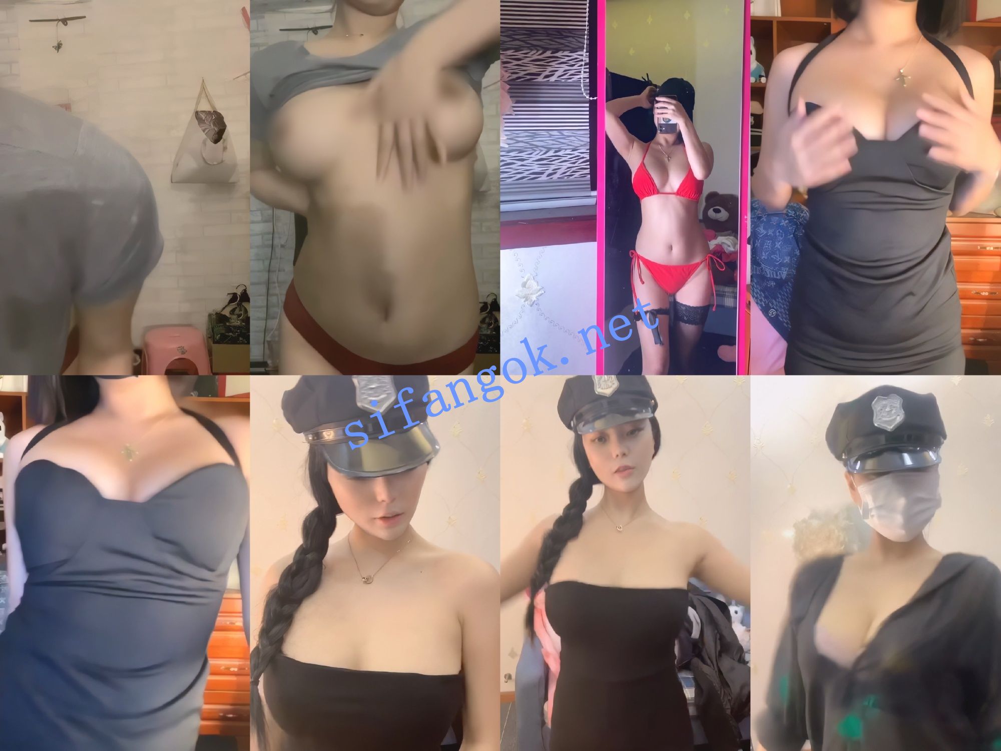 【快手】超美健身身材【维多利亚的秘密李】骚舞 露点好胸