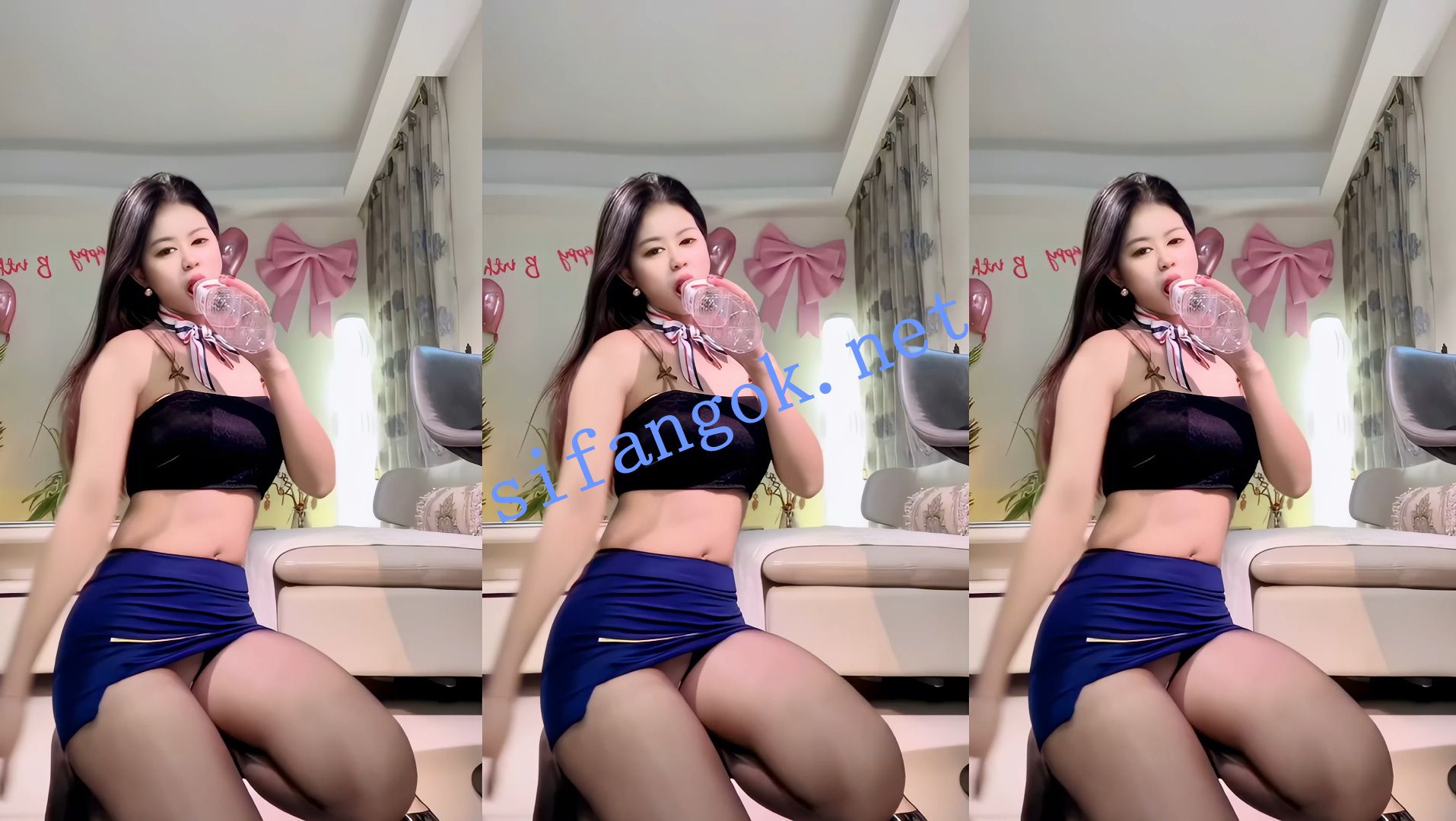 【快手】肉桃儿  真空凸点 边舞边骚叫模拟口活