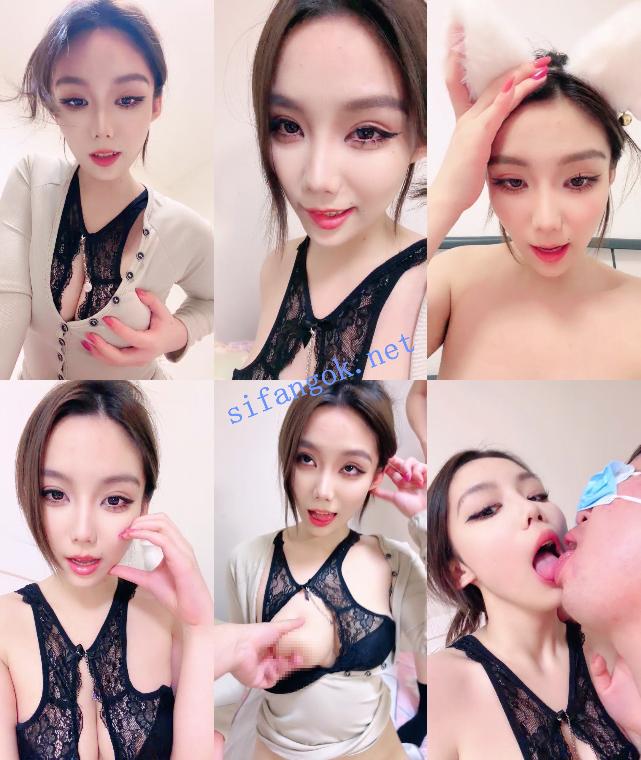 【纯欲甜妹呀】SM女神!外卖小哥乱入~3p爆操~内射~草哭了!