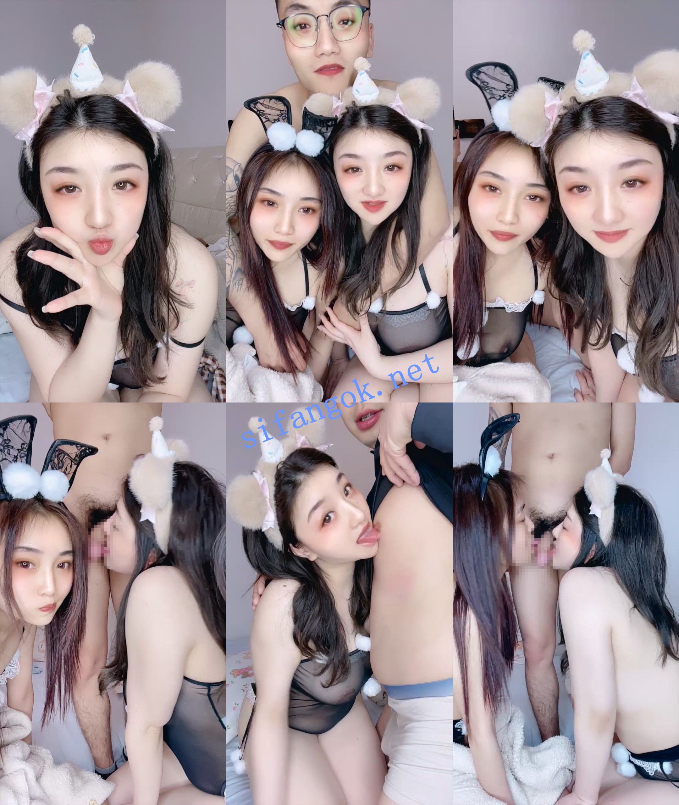 【浪浪的小仙女】双飞姐妹花! 颜值女神+巨乳御姐~激情啪!