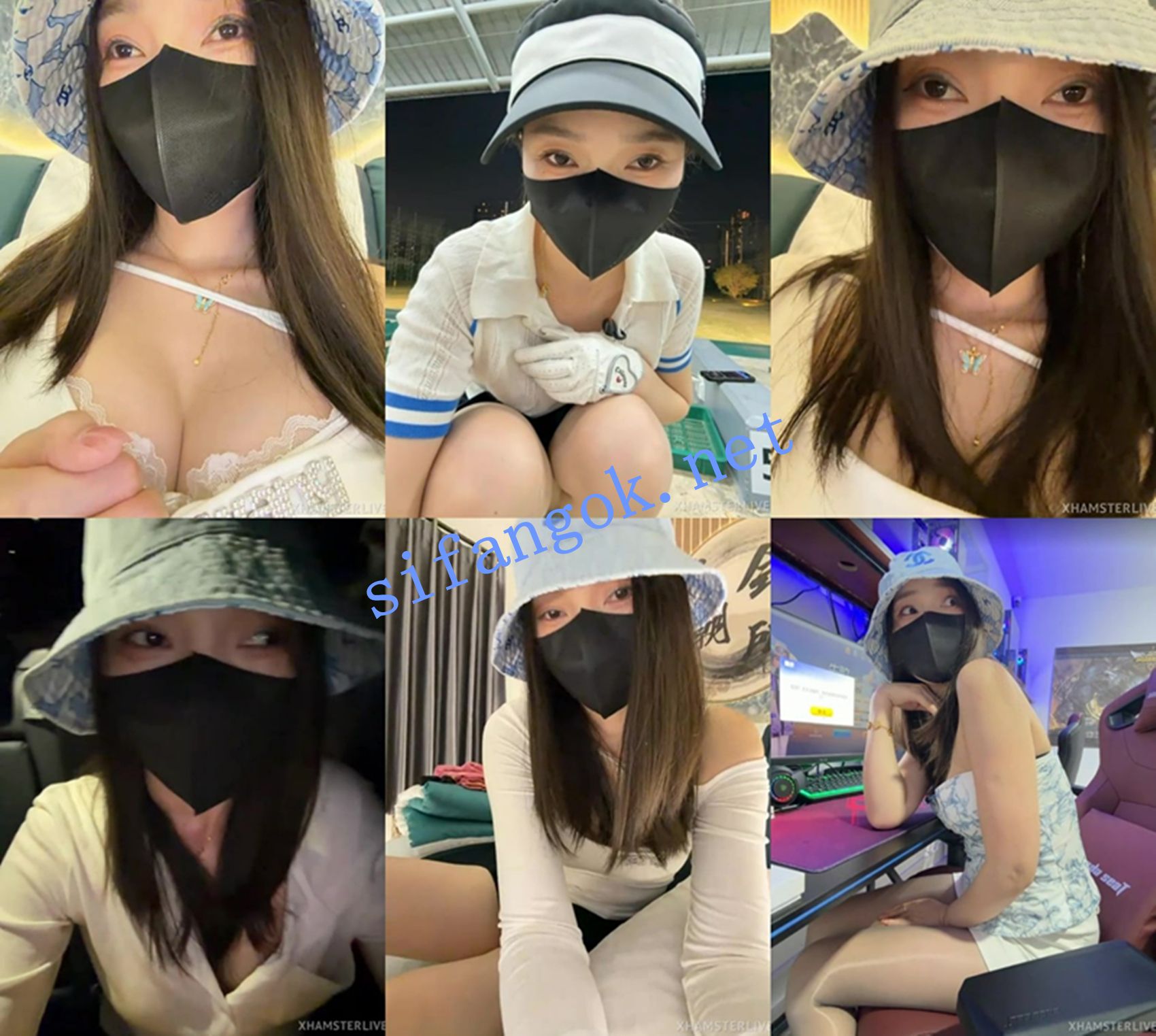 灬22岁少女！【nidebaby】高尔夫跳蛋~会所勾搭技师~道具狂插2