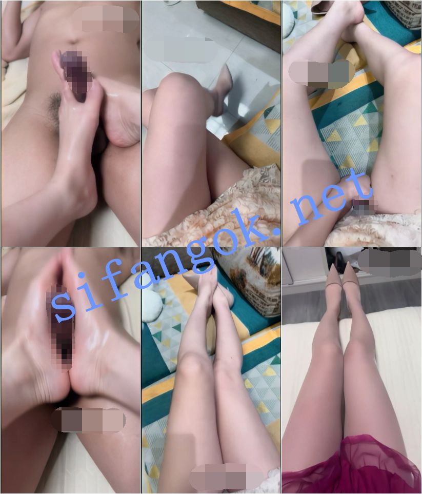 抖音 圣圣今天也不洗澡 美腿大长腿 露点 足交 阳具插B