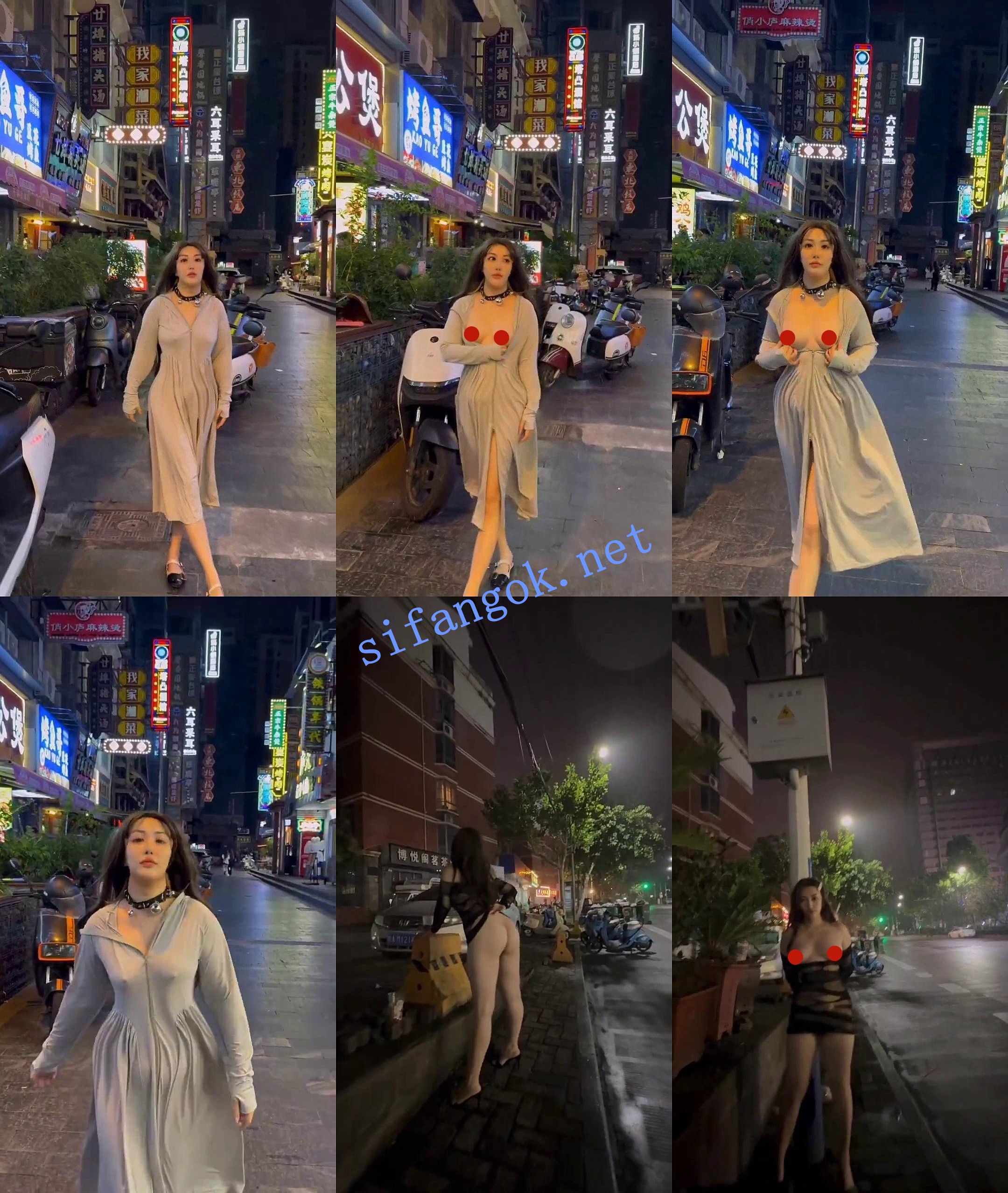 ️【阿罗拉】户外露出博主 不惧走光调戏路人疯狂露出