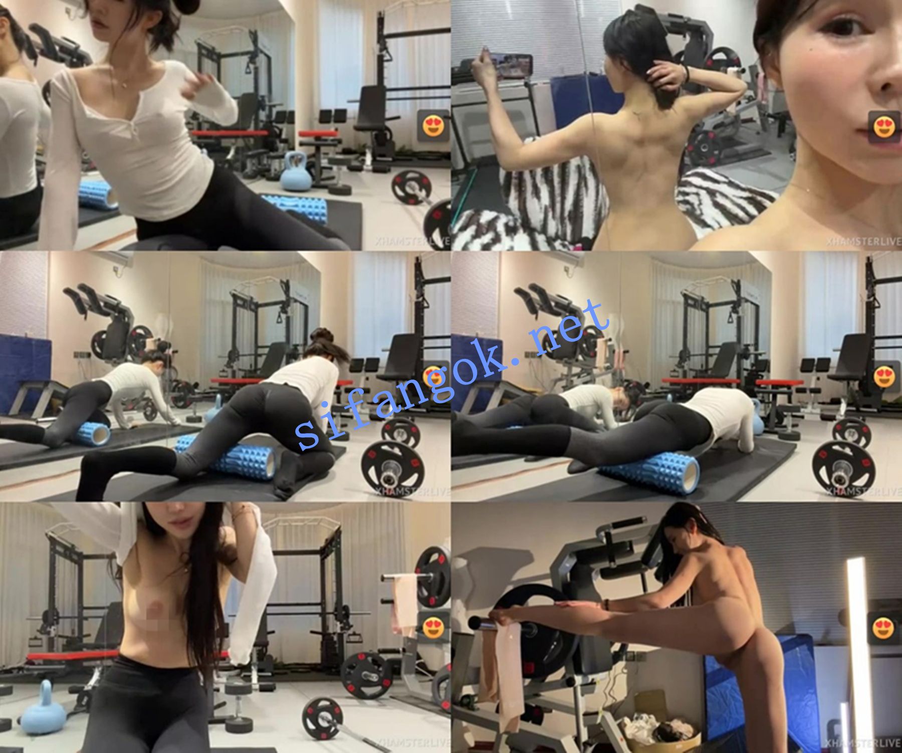 灬健美女神！【xiaowan】人体家宴~三文鱼红酒罐奶~道具诱惑~