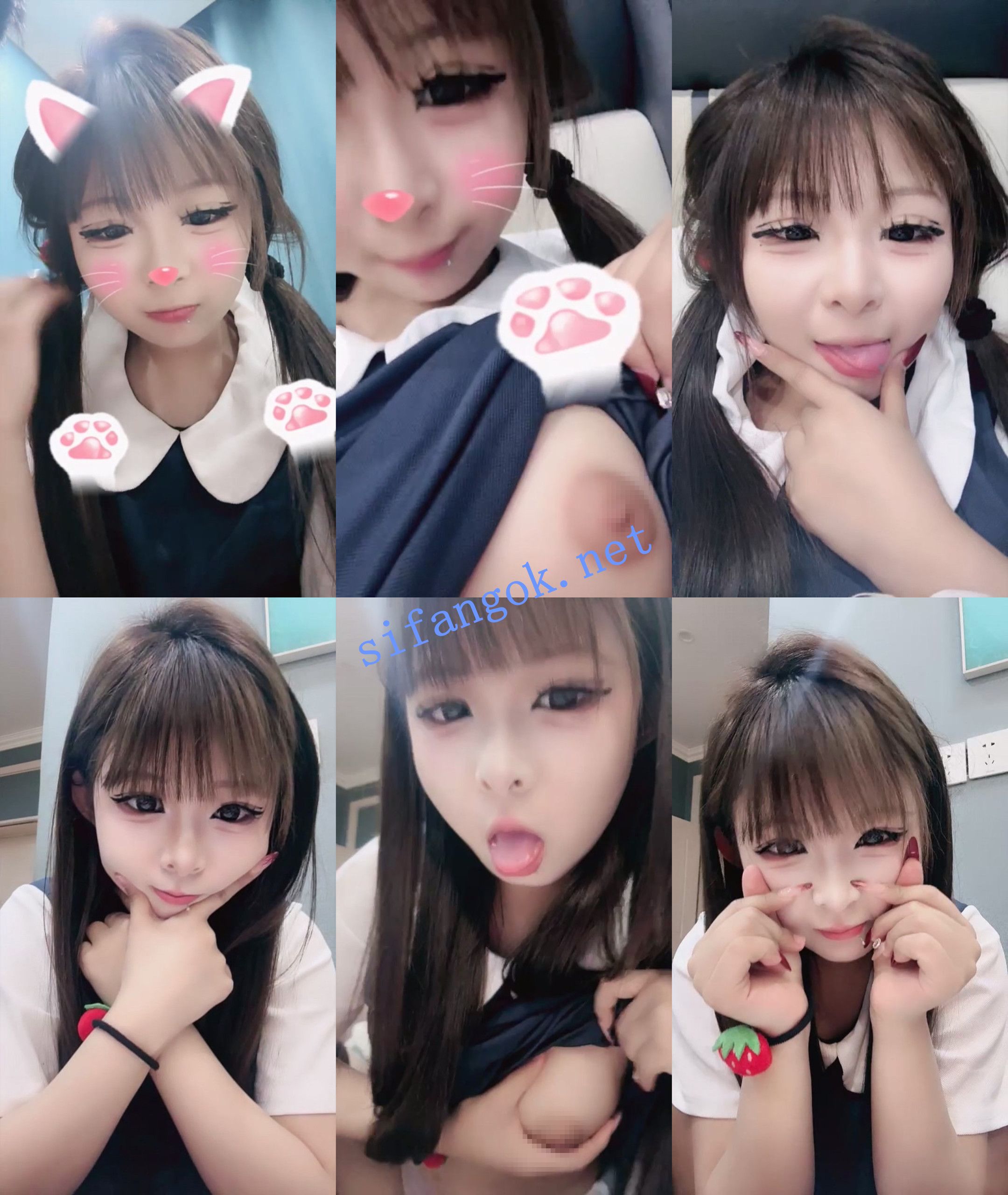 【08萝莉幼崽】微肉邻家小妹妹! 超级嫩~无套啪啪~内射~!