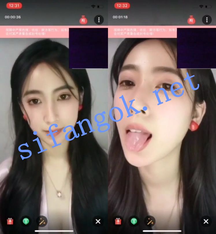 知聊曾经的口交诱惑热门主播-依一 平台及私下道具口交自慰