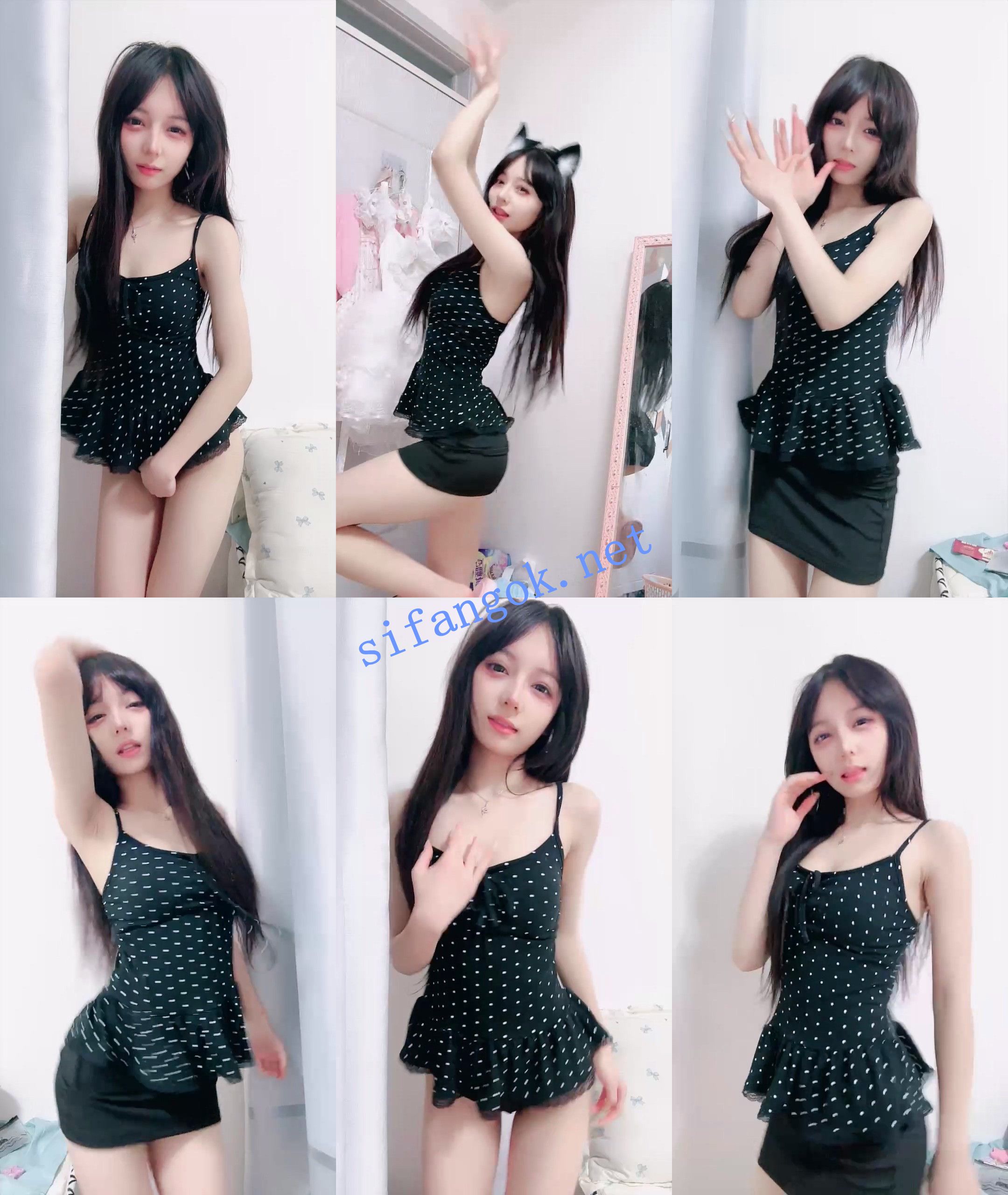 【乖乖饱饱】清纯校花!神似迪丽热巴~直播痛哭~道具~喷水!