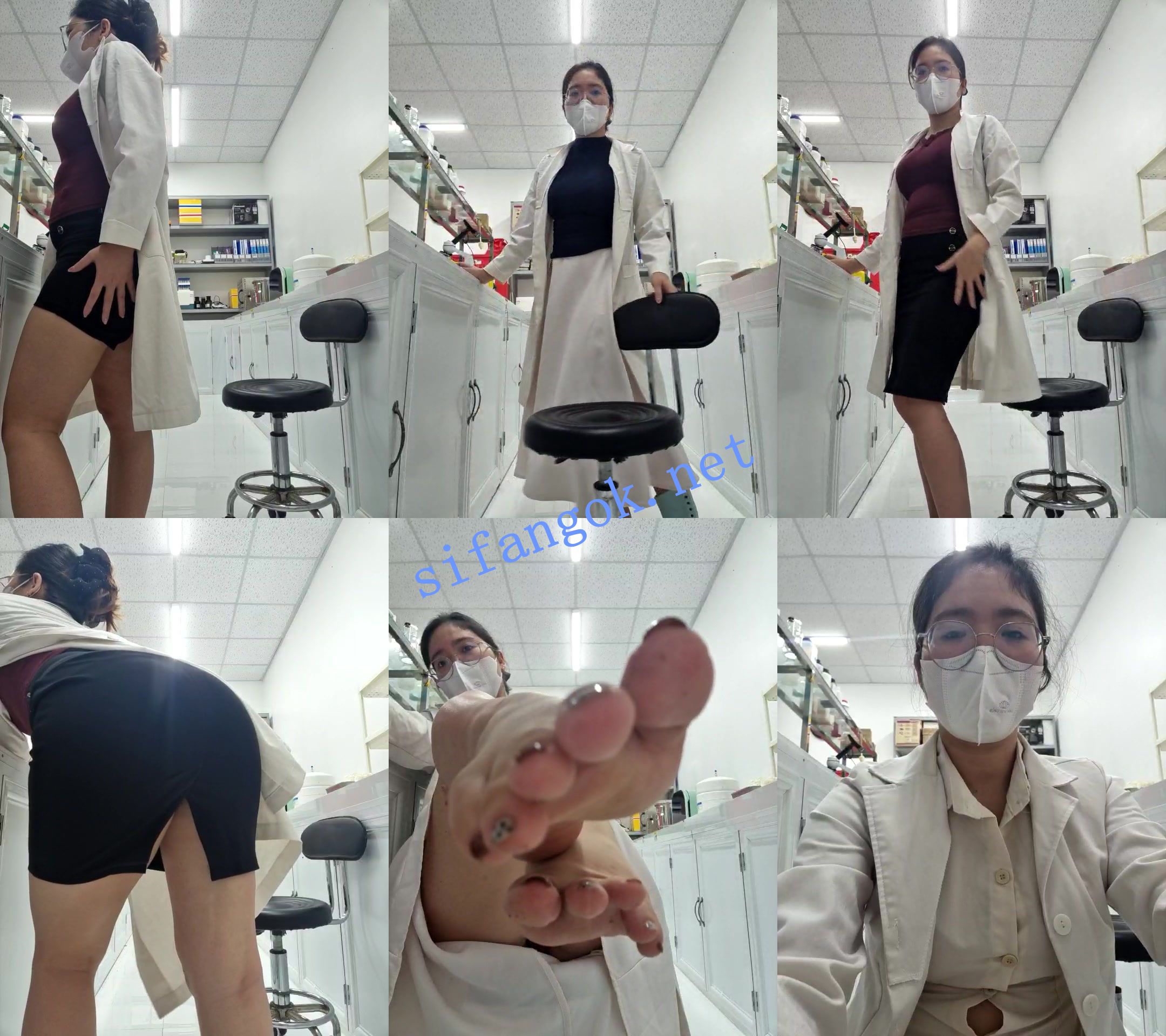 ️巨乳药剂师！上班偷偷大秀~【HinaLovely】道具~白浆直连~