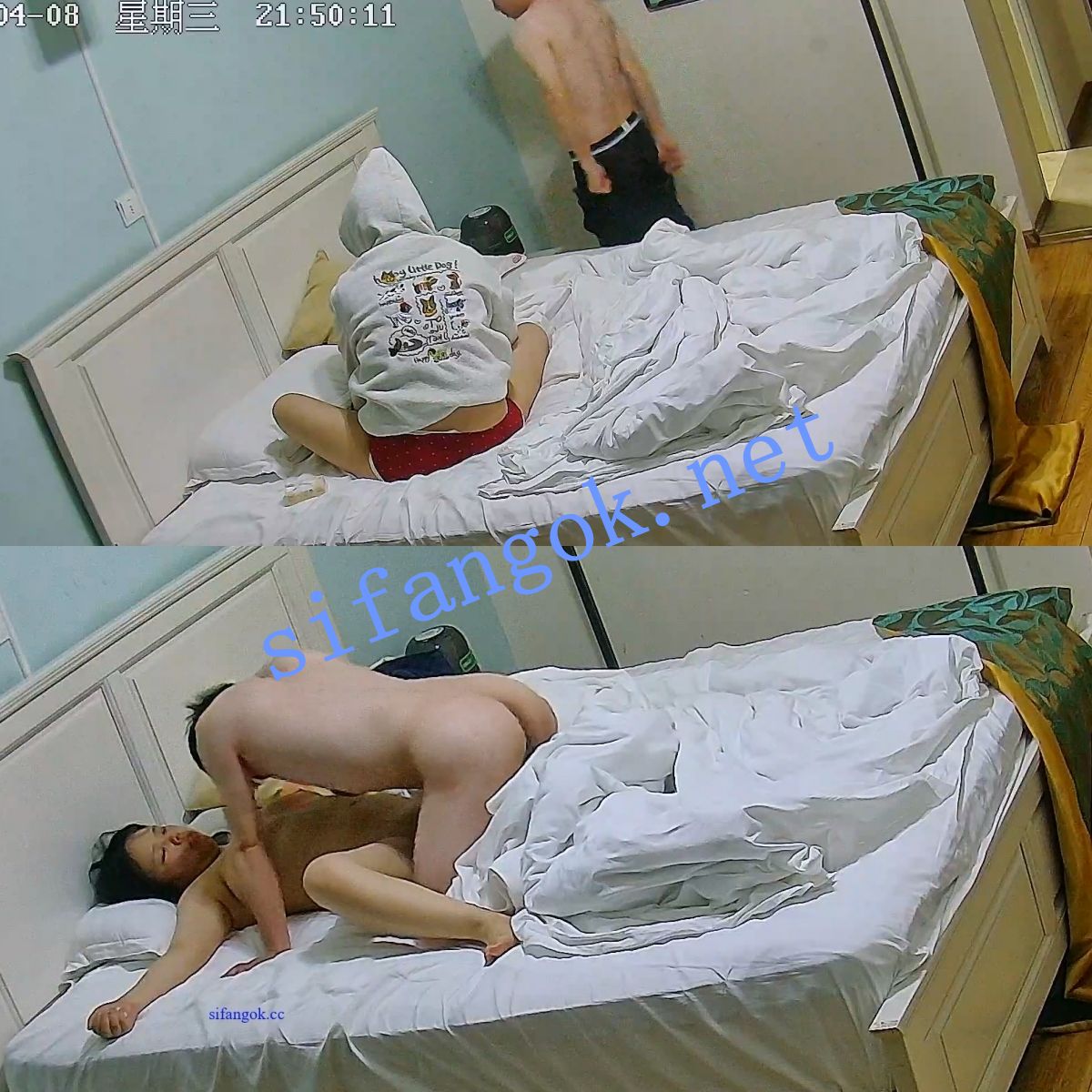 ⭐酒店偷拍:老实普通长相女孩和男人酒店两发做爱