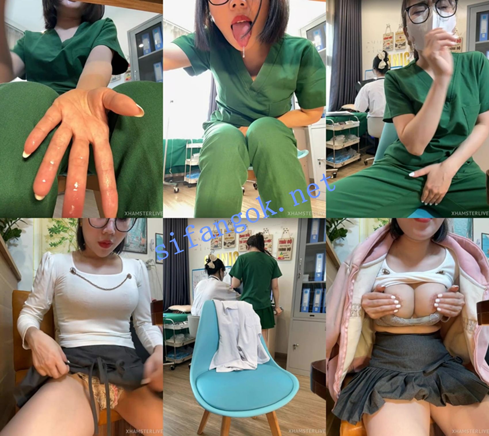 灬超美御姐~【clinic】极品美乳~办公室携闺蜜~道具自慰出水5~