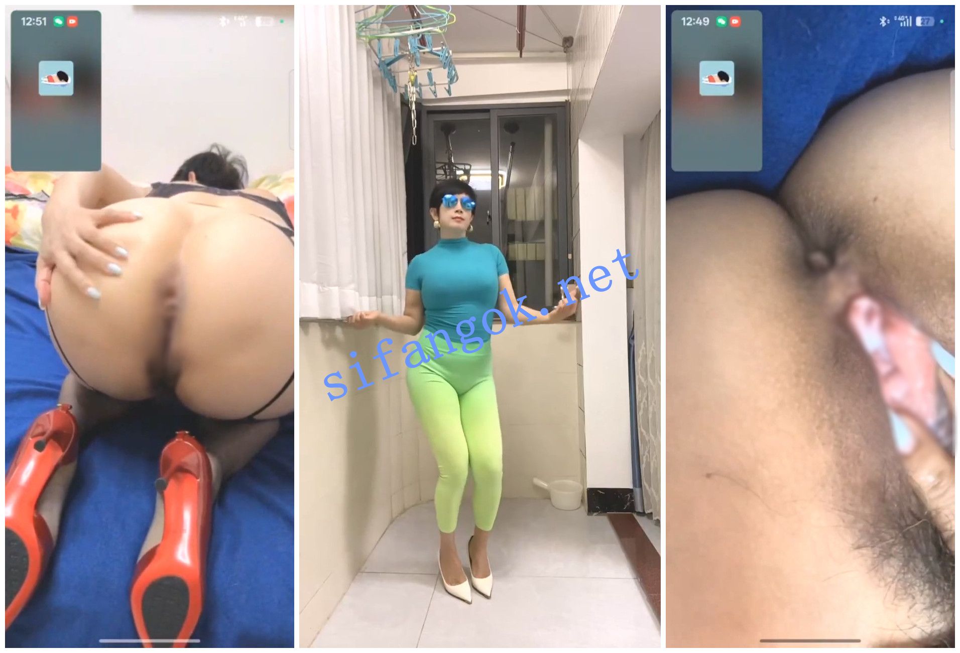 【抖音福利】肥臀大奶健身熟女【撸铁女人】性爱XO1V1自慰
